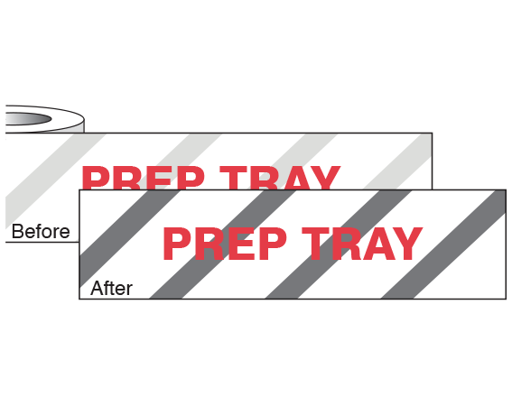 CS-241 Imprinted Identification Tape for Steam Autoclaves