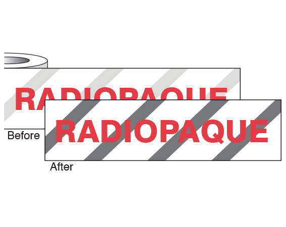 CS-245 Imprinted Identification Tape for Steam Autoclaves