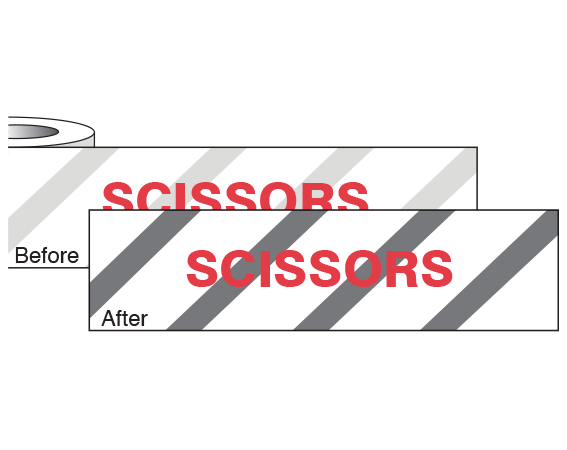 CS-250 Imprinted Identification Tape for Steam Autoclaves