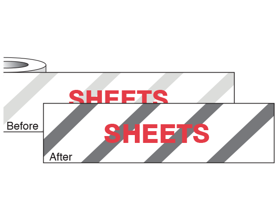 CS-251 Imprinted Identification Tape for Steam Autoclaves