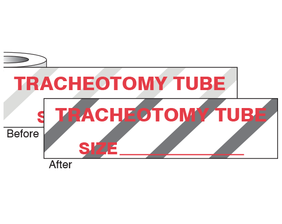 CS-281 Imprinted Identification Tape for Steam Autoclaves