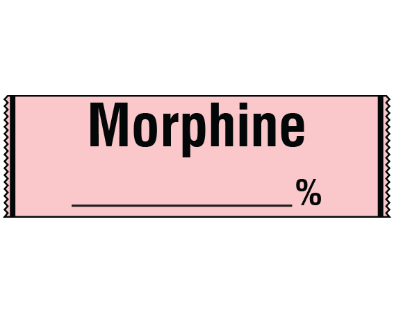SA-39 Anesthesia Drug Labels for Syringe Identification - Tape Form
