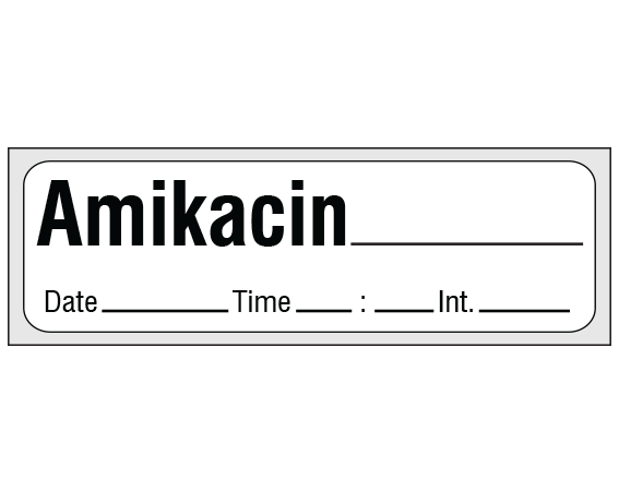 SAV-951-DTI-PRE Anesthesia Drug Labels for Syringe Identification - Precut Form