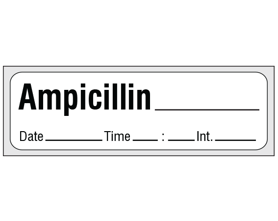 SAV-953-DTI-PRE Anesthesia Drug Labels for Syringe Identification - Precut Form