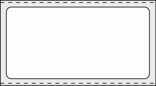 SB128-12 Thermal Printer Labels for ISBT 128 Applications