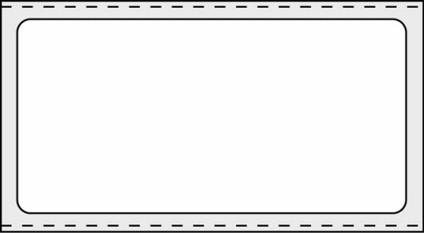 SB128-12 Thermal Printer Labels for ISBT 128 Applications