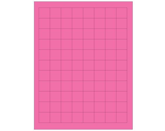 SLS-LASER-31 Laser Printer Labels for Microscope Slides - Fl. Pink