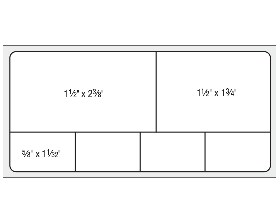 THERM-781R Thermal Printer Labels for Laboratory Software