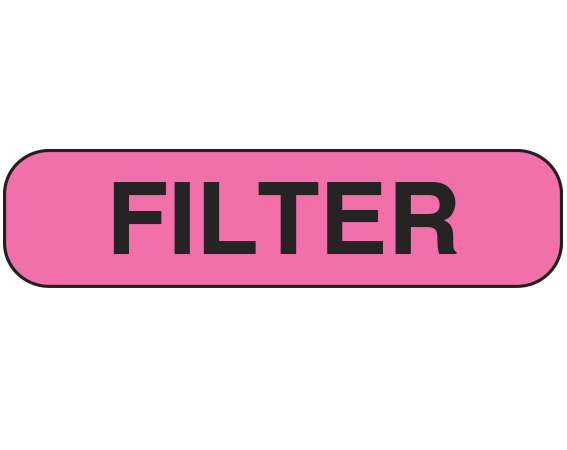 UPCR-1346 Blood Collection Filter Labels