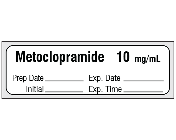 SA-3250-EXP-PRE Anesthesia Drug Labels for Syringe Identification - Precut Form