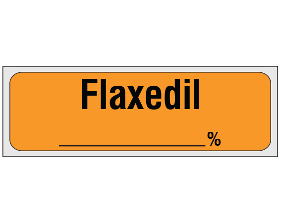 SA-5-PRE Anesthesia Drug Labels for Syringe Identification - Precut Form