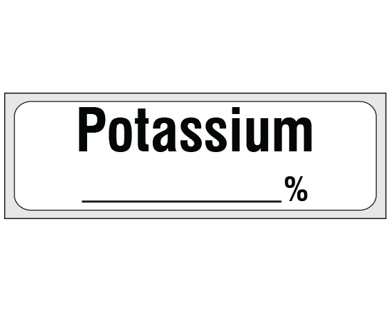 SA-59-PRE Anesthesia Drug Labels for Syringe Identification - Precut Form
