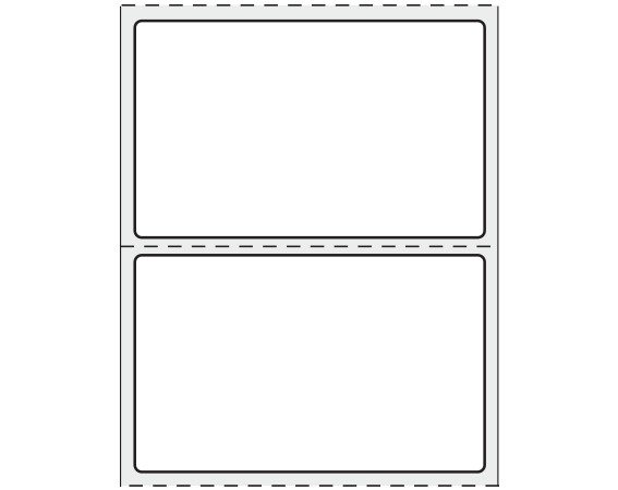 THERM-760R-75 Thermal Printer Labels for Bedside Printing