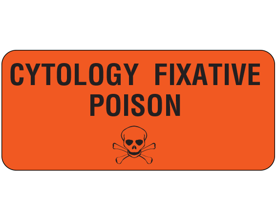 UPCR-6043 Caution Labels for Cytology Specimen Storage