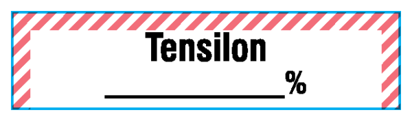 SA-2312-PK Anesthesia Drug Labels for Syringe Identification - Pack Form