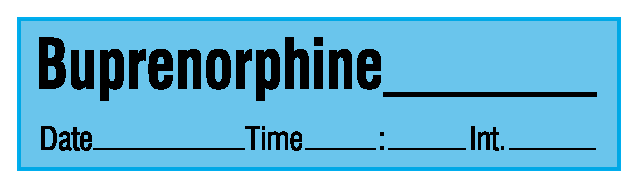 SAV-942-DTI-PK Anesthesia Drug Labels for Syringe Identification - Pack Form