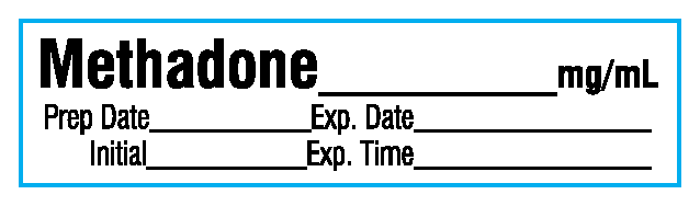 SA-3262-EXP-PK Anesthesia Drug Labels for Syringe Identification - Pack Form