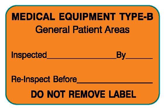 ME-2-5 Biomedical Engineering Equipment Labels