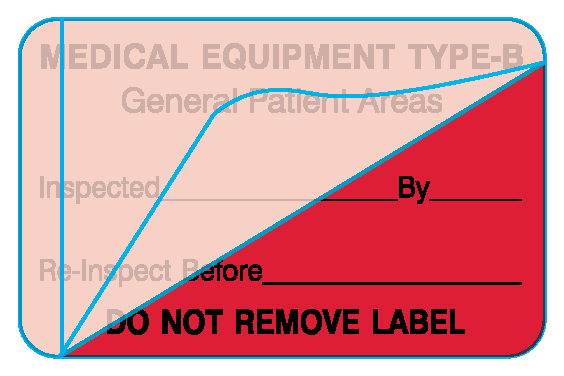 ME-2-WO-4 Biomedical Engineering Equipment Labels