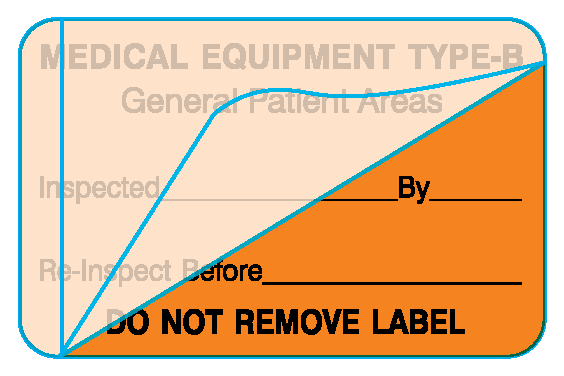 ME-2-WO-5 Biomedical Engineering Equipment Labels