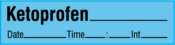 SAV-944-DTI-PK Anesthesia Drug Labels for Syringe Identification - Pack Form