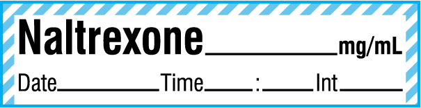 SAV-950-DTI-PK Anesthesia Drug Labels for Veterinary Syringe Identification - Pack Form