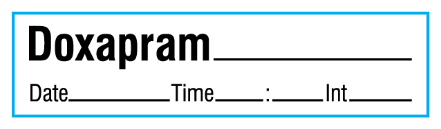 SAV-959-DTI-PK Anesthesia Drug Labels for Syringe Identification - Pack Form