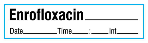 SAV-960-DTI-PK Anesthesia Drug Labels for Syringe Identification - Pack Form