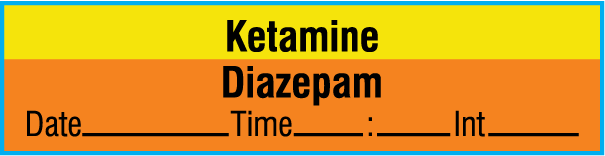 SAV-995-DTI-PK Anesthesia Drug Labels for Syringe Identification - Pack Form