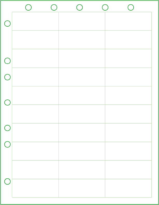 PLS-103X Zebra 30 Up Laser Labels - 8.5 x 11 - White