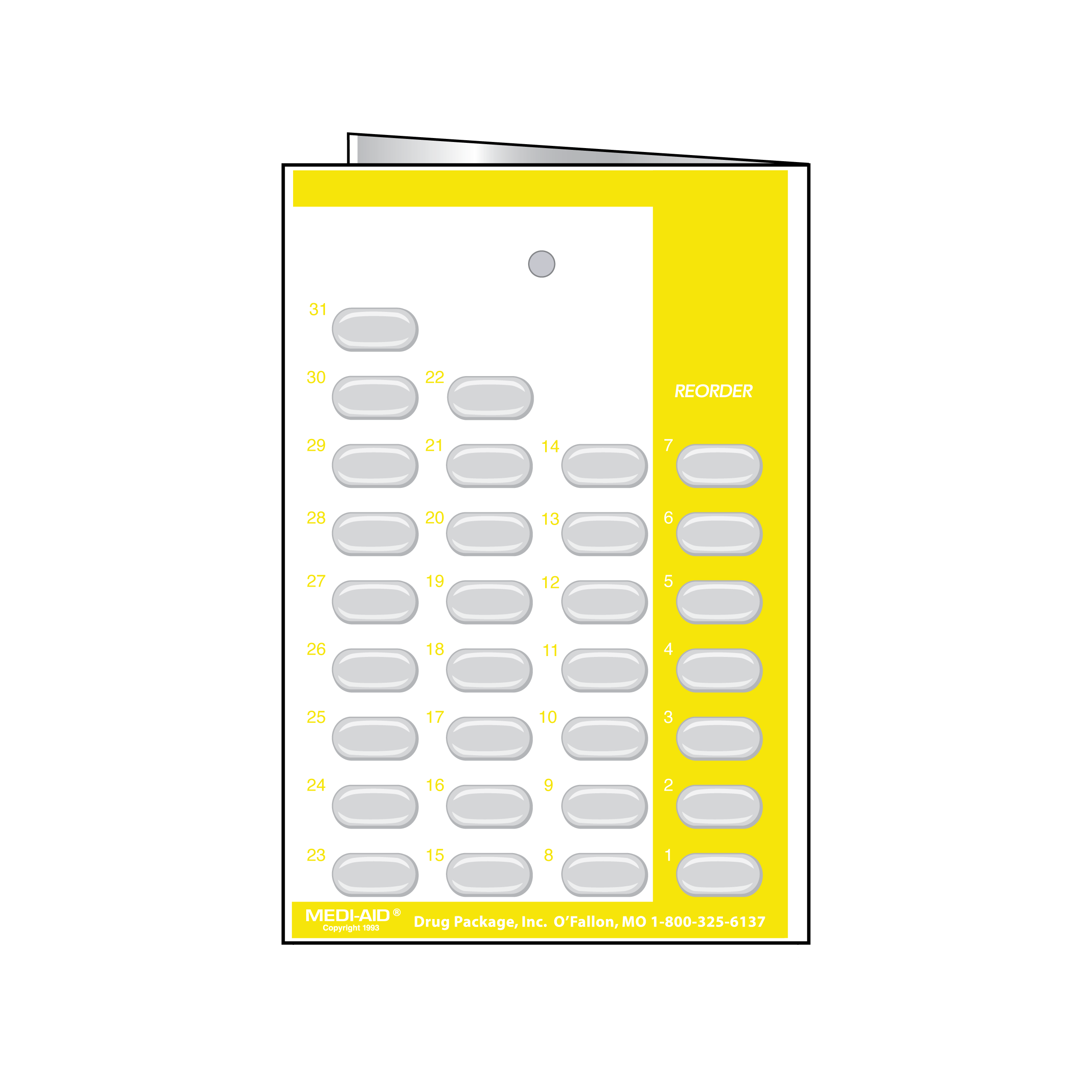 MA-2177B | Single Dose Medication Blister Card