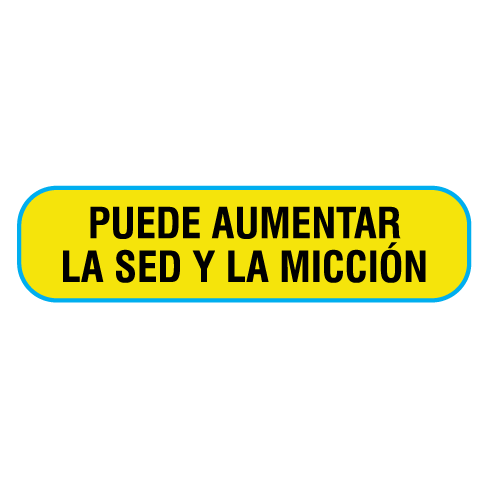 A-504-ES-D Pharmacy Auxiliary Labels for Prescription Containers - Spanish