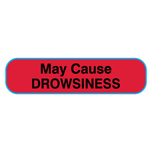 A-508 Pharmacy Auxiliary Labels for Prescription Containers - English