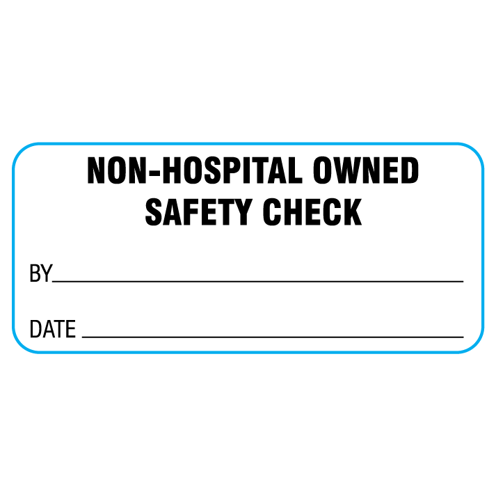 ME-34-1 Biomedical Engineering Equipment Labels