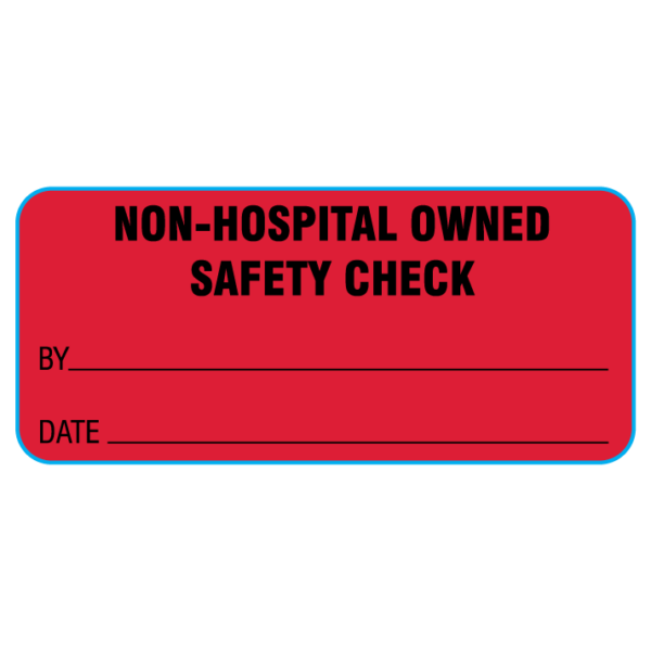 ME-34-4 Biomedical Engineering Equipment Labels