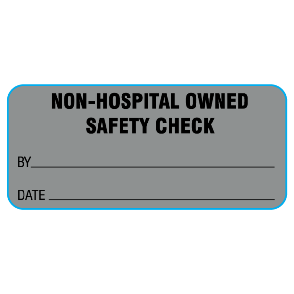 ME-34-SM Biomedical Engineering Equipment Labels