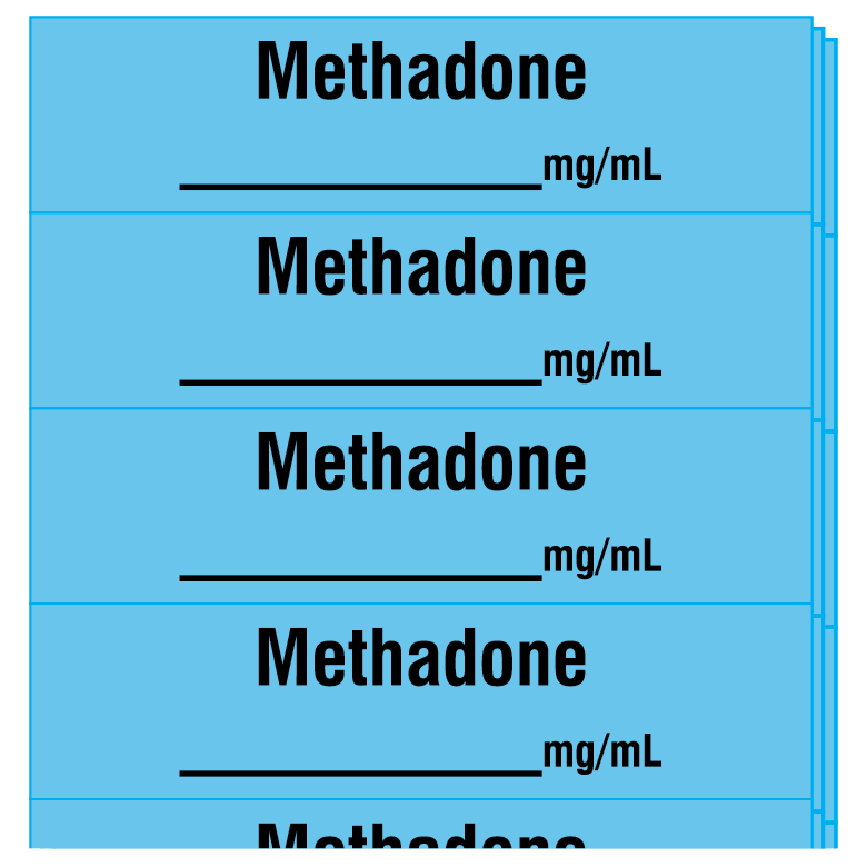 SA-64-PK Anesthesia Drug Labels for Syringe Identification - Pack Form