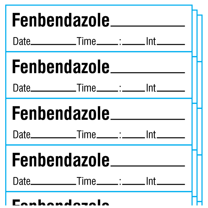 SAV-963-DTI-PK Anesthesia Drug Labels for Syringe Identification - Pack Form