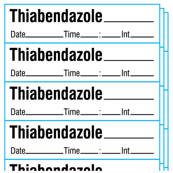 SAV-975-DTI-PK Anesthesia Drug Labels for Syringe Identification - Pack Form