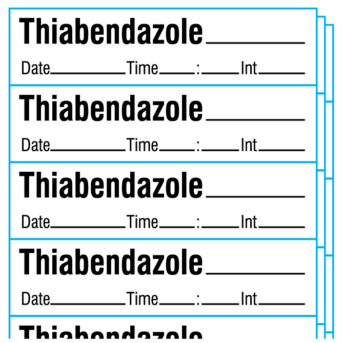 SAV-975-DTI-PK Anesthesia Drug Labels for Syringe Identification - Pack Form