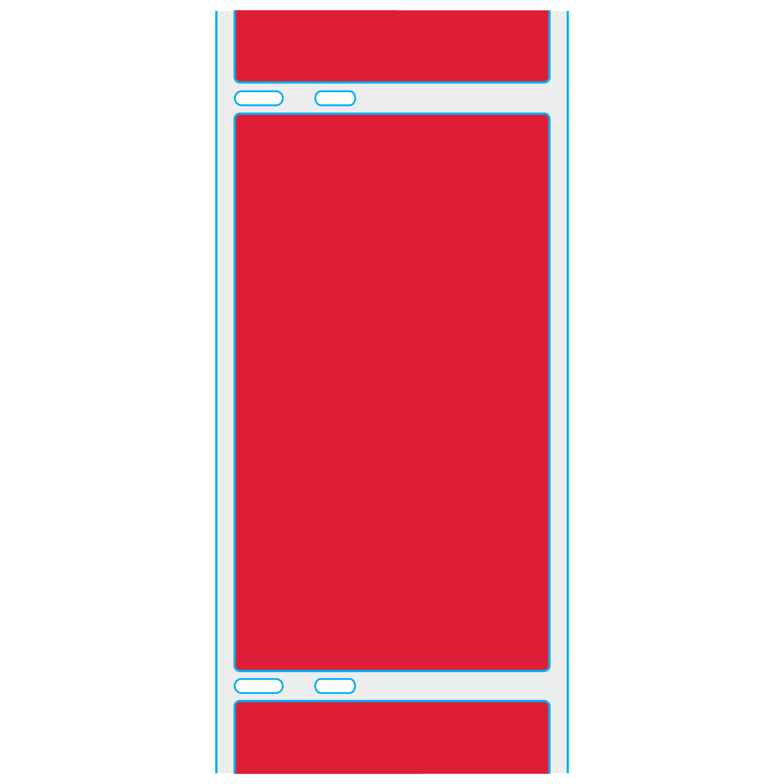 THERM-1792R-DO-4 Thermal Labels for Desktop Printers