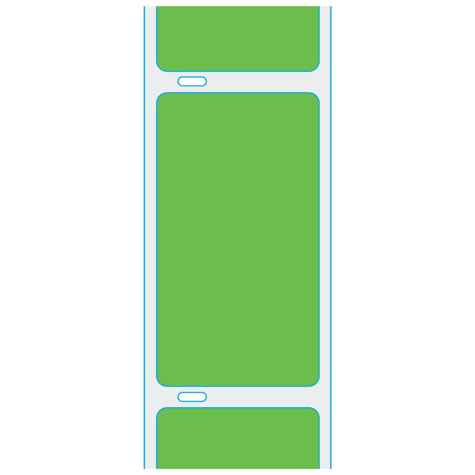 THERM-1805R-DO-3 Thermal Printer Labels for Desktop Printing