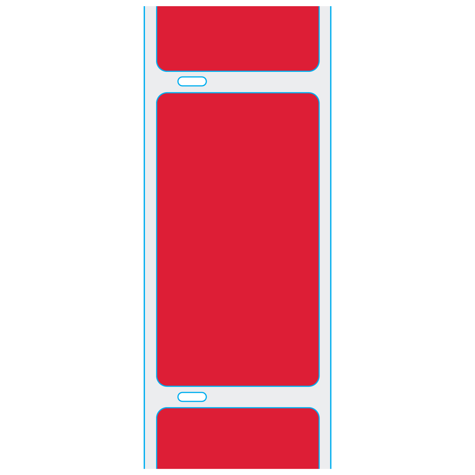 THERM-1805R-DO-4 Thermal Printer Labels for Desktop Printing