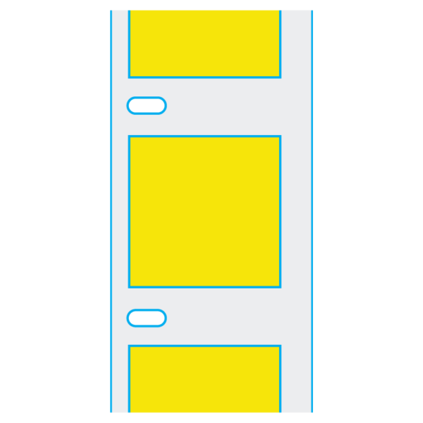 THERM-1839RSQDO-2 Thermal Labels for Desktop Printers