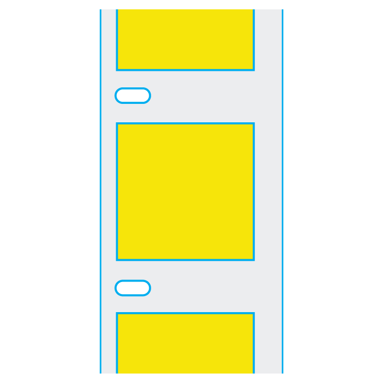 THERM-1839RSQDO-2 Thermal Labels for Desktop Printers