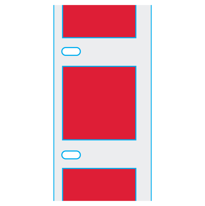 THERM-1839RSQDO-4 Thermal Labels for Desktop Printers