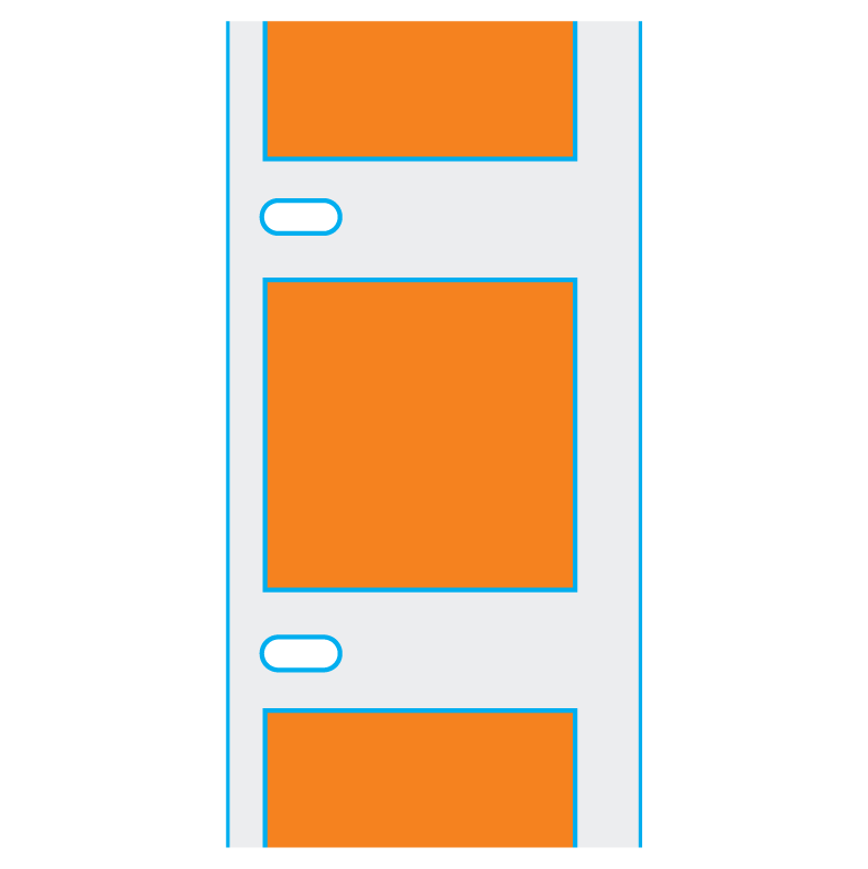 THERM-1839RSQDO-5 Thermal Labels for Desktop Printers