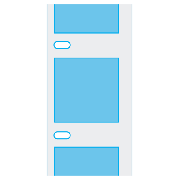 THERM-1839RSQDO-6 Thermal Labels for Desktop Printers