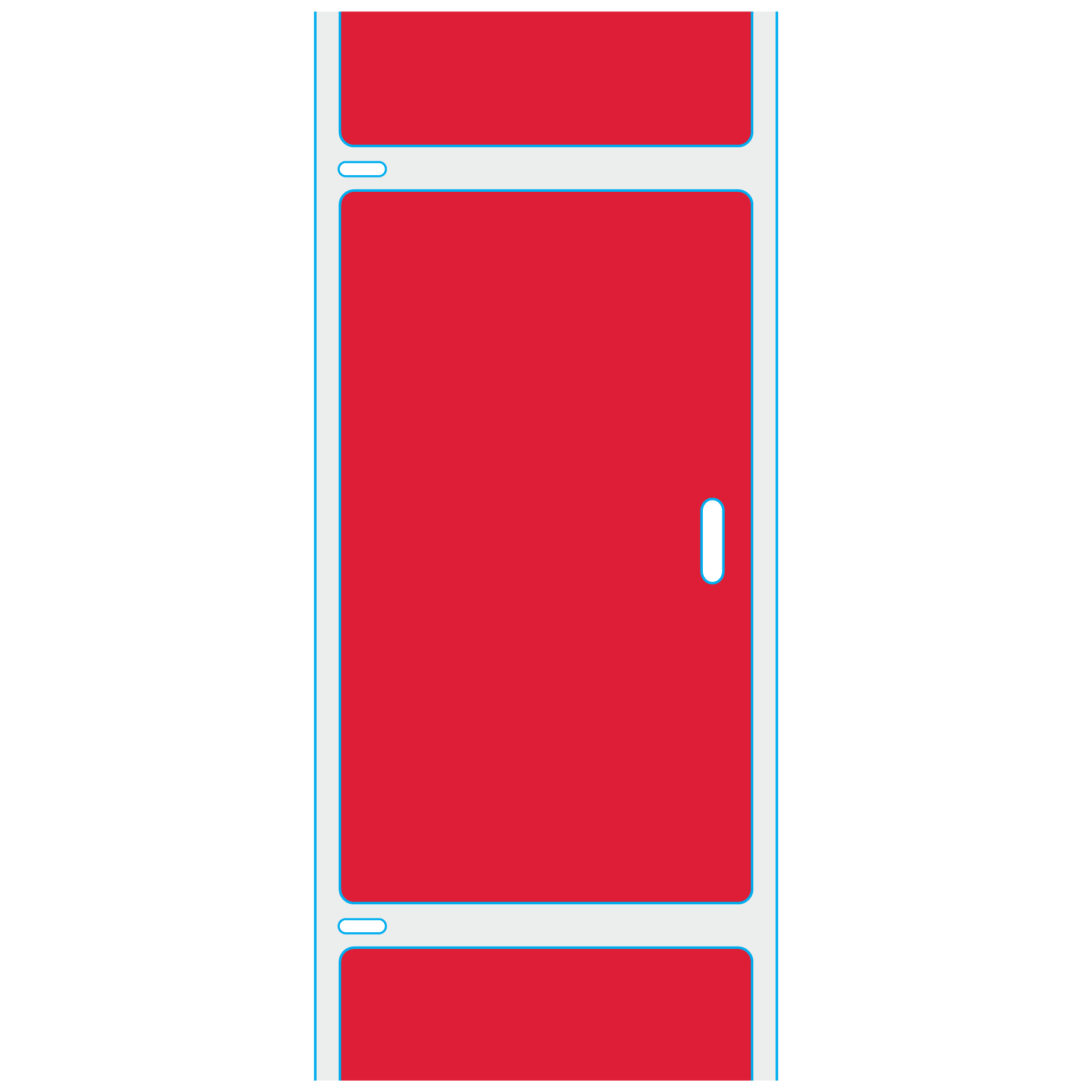 THERM-1890R-DO-4 Thermal Labels for Desktop Printers