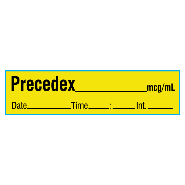SA-2011-DTI-PK SA-2011-DTI-PK | Anesthesia Drug Labels for Syringe Identification - Pack Form
